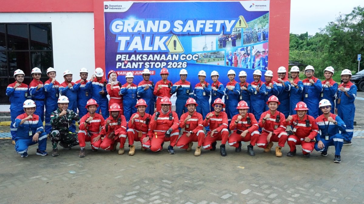 Pertamina Kilang Kasim Gelar Grand Safety Talk COC dan Plant Stop 2026