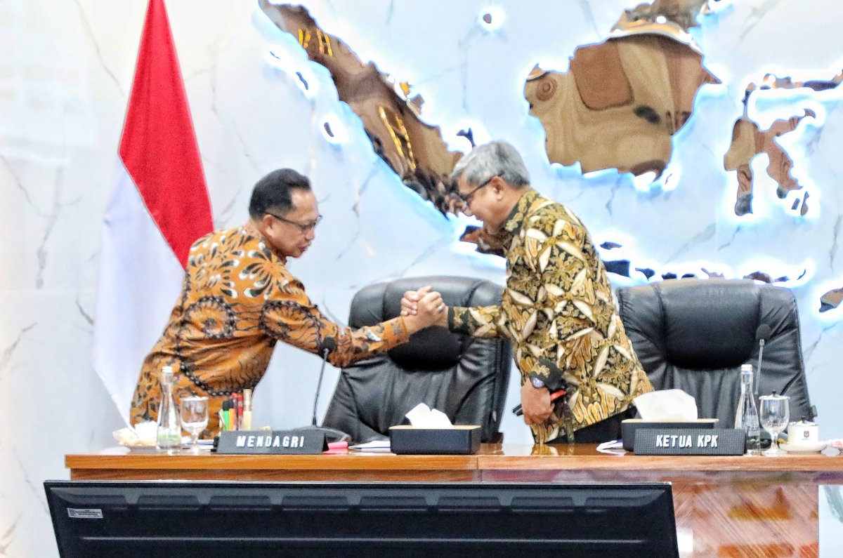 Kemendagri Perkuat Pencegahan Korupsi di Daerah, Gandeng KPK dan BPKP