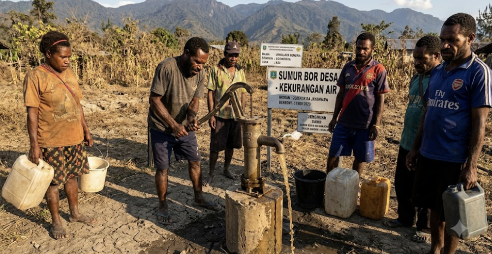 Musim Kemarau di Wamena Berdampak pada  Pasokan Air Bersih, Ini Penjelasan BMKG