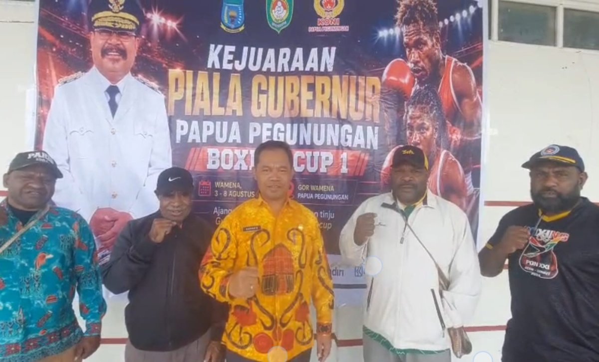 200 Atlet dari 8 Kabupaten Siap Bertarung di Kejurda Tinju Piala Gubernur Papua Pegunungan