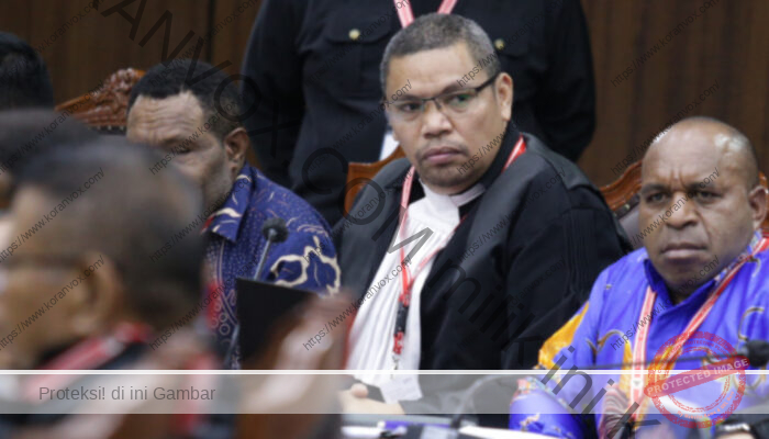 Sidang di Mahkamah Konstitusi, KPU Bantah Pengurangan Suara di Pilbup Yahukimo