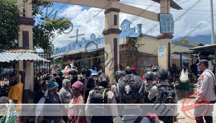 Aparat TNI-Polri di Wamena Tingkatkan Patroli Jelang Putusan MK