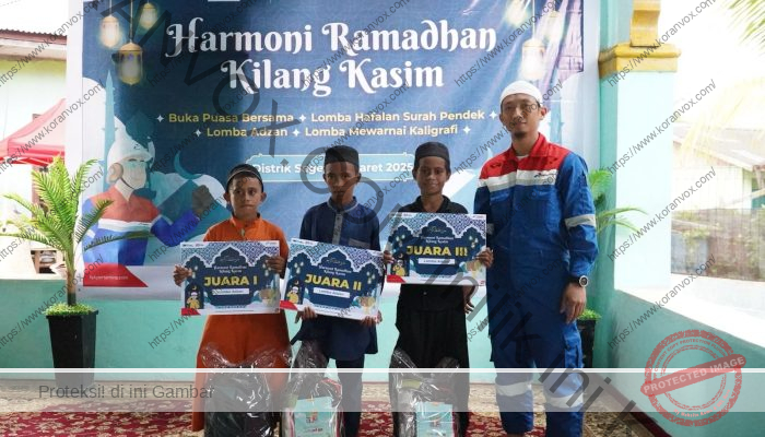Memaknai Ramadhan, Kilang Kasim Berbagi Kepedulian di tengah Warga Seget, Kabupaten Sorong