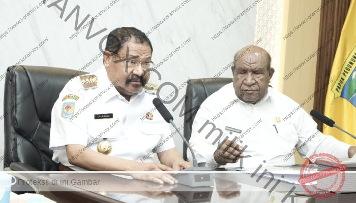 Gubernur Papua Pegunungan : Mutasi Sejumlah Pimpinan OPD Berdasarkan Hasil Audit Keuangan