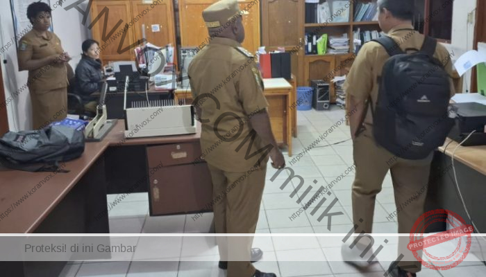 Wabup Jayawijaya Sidak Dukcapil, Temukan Layanan Publik Terganggu Akibat Kekurangan Tenaga