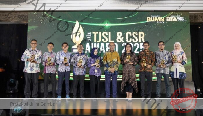 Buktikan Kepedulian Sosial, Kilang Kasim Sabet Gold Medal di Ajang TJSL & CSR Award 2025