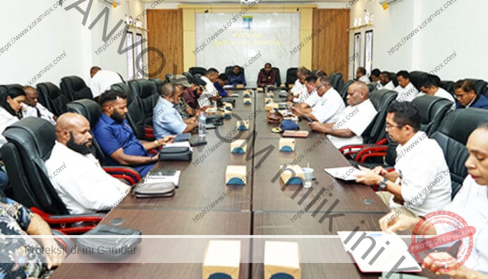 Banggar DPRP Papua Pegunungan Bahas Kendala Realisasi Anggaran Otsus