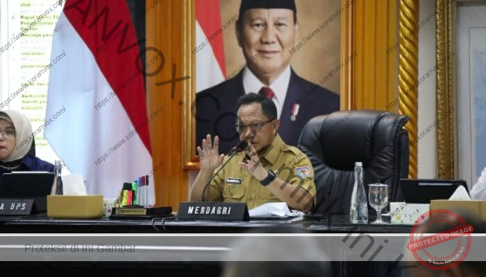 Realisasi APBD Rendah, Lima Provinsi di Papua Jadi Sorotan Mendagri
