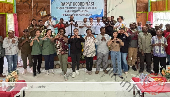 Kementerian PDTT Gelar Rakor Peningkatan Kapasitas Pendamping Profesional di Jayawijaya