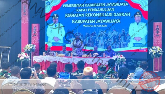 Rekonsiliasi Daerah 31 Juli di Jayawijaya, Warga Diminta Hentikan Semua Aktivitas