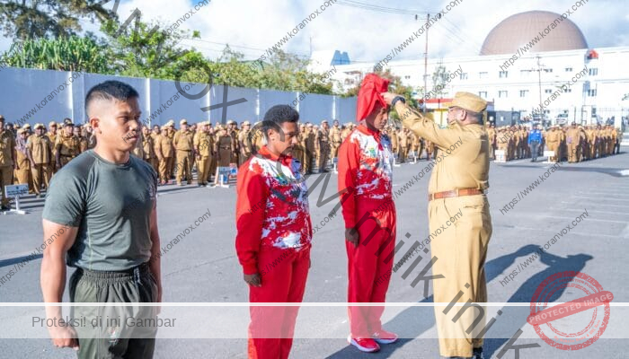 Paskibraka 2025 Papua Pegunungan Resmi Mulai  Latihan