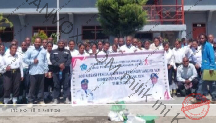 KPA Jayawijaya Sosialisasi Pencegahan HIV/AIDS pada Mahasiswa Baru STIP Petra Balim