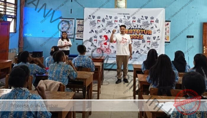 Pajak Bertutur 2025 di SMA Negeri 1 Wamena: Tanamkan Kesadaran Pajak Sejak Dini