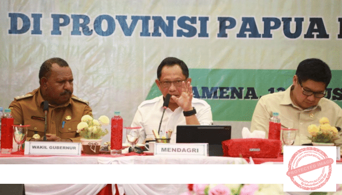 Mendagri Tito Pimpin Rakor Dukungan Pembangunan 2.200 Rumah di Papua Pegunungan