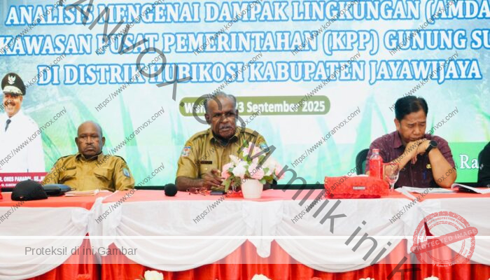 Kantor Gubernur Akan Segera Dibangun, Pemprov Papua Pegunungan Gelar Studi AMDAL