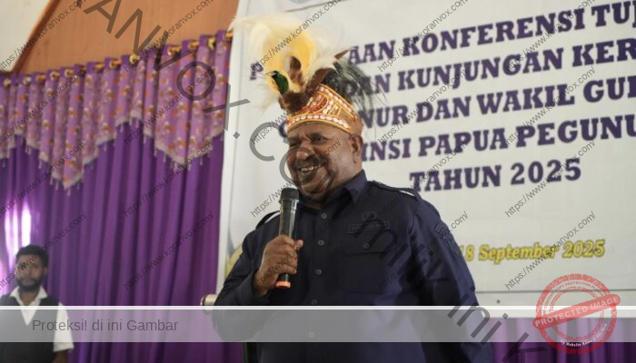 Wagub Ones Pahabol Kunjungi Distrik Sela, Yahukimo: “Kami Buah dari Injil yang Dibawa ke Tanah Ini”