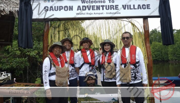 Kilang Kasim Dorong Saupon Adventure Village Jadi Destinasi Eco Wisata Raja Ampat
