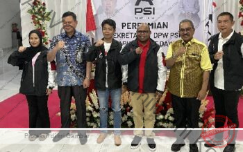 PSI Papua Barat Daya Siap Dukung Pemerintah, Kantor Baru Diresmikan