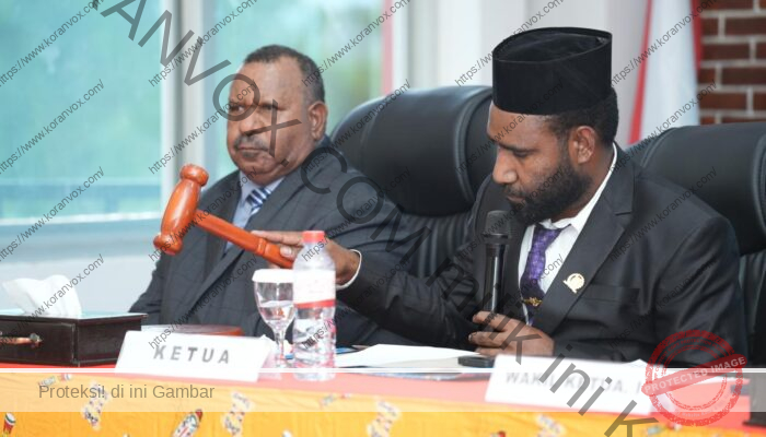 DPRP Sahkan APBD Perubahan Papua Pegunungan 2025 Senilai Rp 2,036 Triliun