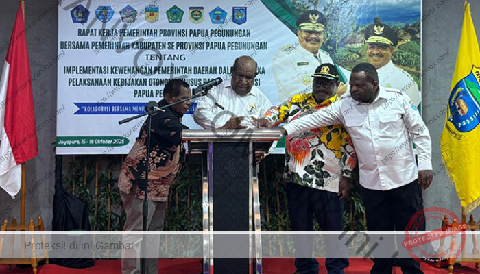 Biro Pemerintah Papua Pegunungan Gelar Raker Otsus, Dorong Percepatan Pembangunan dan Kesejahteraan OAP