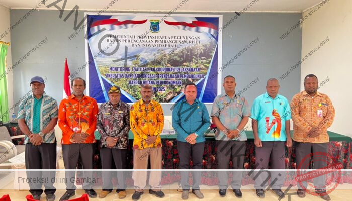 Bapperida Papua Pegunungan Monitoring dan Evaluasi Pembangunan Triwulan III Tahun 2025