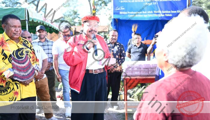Gubernur John Tabo Tanggapi Kritik Soal Bantuan untuk Gereja: “Saya Lakukan Ini Karena Iman”