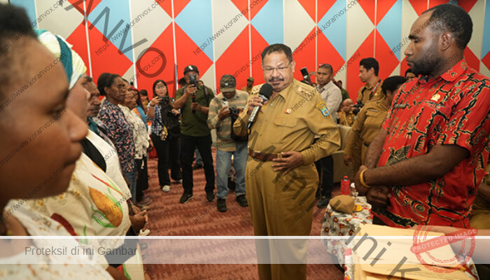 Gubernur Jhon Tabo Salurkan Rp 36,9 Miliar untuk 4.350 UMKM di Papua Pegunungan