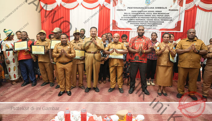 Buka Pelatihan Koperasi Merah Putih, Gubernur John Tabo : Koperasi Majukan Ekonomi Papua Pegunungan