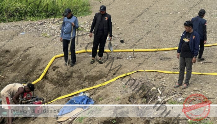 Polda Papua Barat Daya Tertibkan Tambang Emas Ilegal di Kwoor Tambrauw
