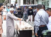 Gubernur John Tabo Sumbang Rp 1 Miliar  Pribadi dan Rp 500 Juta Pemprov ke Masjid Al Mustaqim Jibama