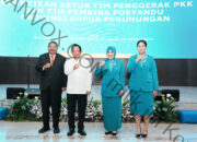 Anggieta Bestari Tabo Resmi Dilantik sebagai Ketua TP-PKK Papua Pegunungan