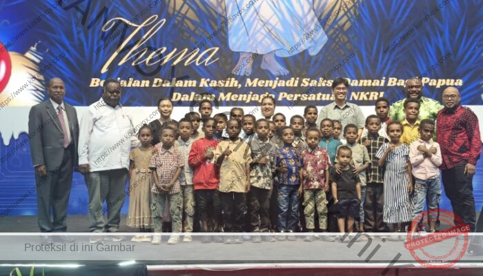 Perayaan Natal LMA Papua Barat Daya, Kobarkan Semangat Persatuan dan Perdamaian