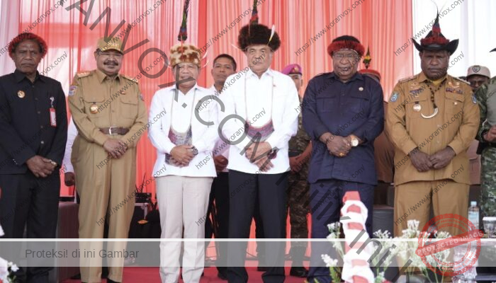 Menko Polkam Hadiri Gerbang Natal di Wamena, Tegaskan Komitmen Pusat Majukan Papua Pegunungan