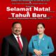 Ucapan selamat Hari Natal Gubernur Papua Pegunungan John Tabo, bersama istri yang juga Ketua TP PKK Papua Pegunungan, Ny Anggieta Bestari Tabo bagi seluruh masyarakat Papua Pegunungan yang merayakannya.