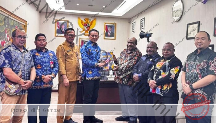 Pemprov Papua Pegunungan Serahkan Dokumen RAPBD 2026 ke Kemendagri