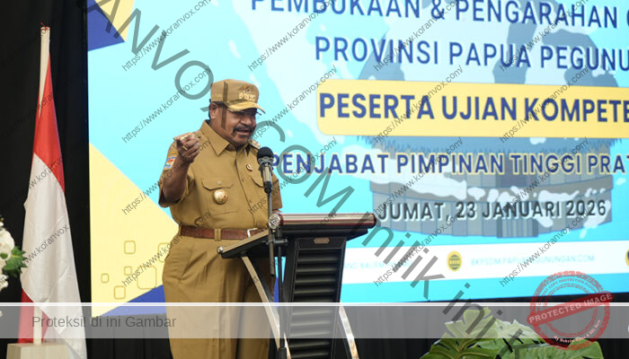 19 Pejabat Eselon II Pemprov Papua Pegunungan Ikuti Uji Kompetensi