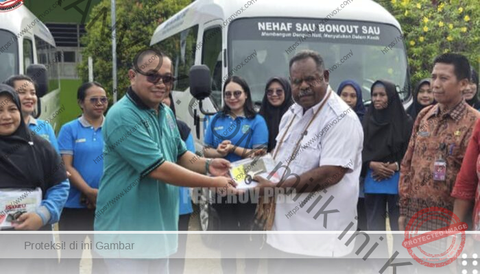 Pemprov Papua Barat Daya Serahkan Minibus, Dukung Mobilitas Siswa SLB
