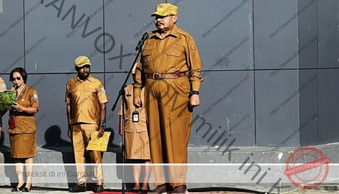 Gubernur John Tabo Tekankan Disiplin ASN dan Kesiapan Tugas di Daerah Terpencil