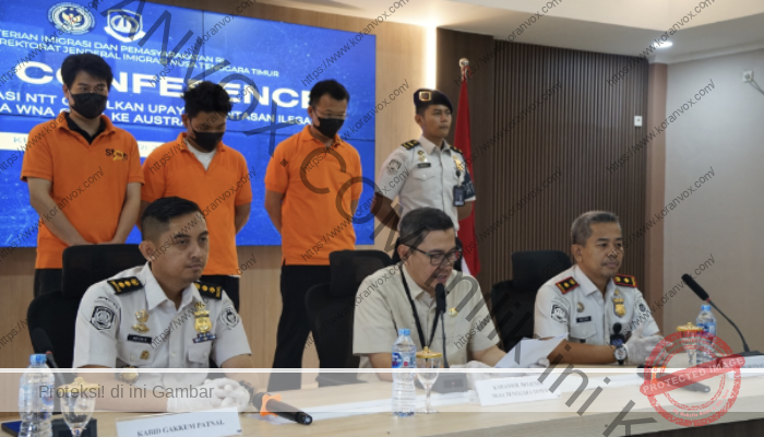 Imigrasi NTT Gagalkan Tiga WNA China Hendak Menyeberang Ilegal ke Australia