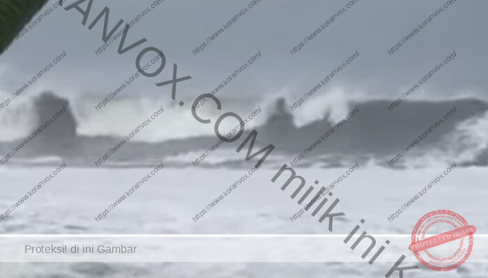 BMKG Keluarkan Peringatan Gelombang Tinggi di Perairan Papua hingga 16 Januari 2026