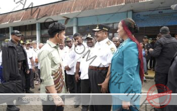 Kunker Wapres di Wamena, Gubernur Jhon Tabo: Program Pusat akan Lebih Tepat Sasaran