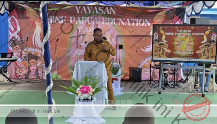 Gubernur Papua Barat Daya Apresiasi Yayasan Shine Papua Edunation Sorong