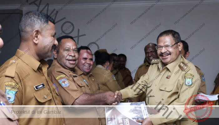 Gubernur Papua Pegunungan Serahkan DPA 2026, OPD Diminta Langsung Jalankan Program
