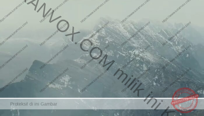 Video Amatir Rekam Fenomena Hujan Salju di Pegunungan Grasberg