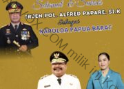 Irjen Pol Alfred Papare Jadi Kapolda Papua Barat, Gubernur John Tabo Sampaikan Ucapan Selamat