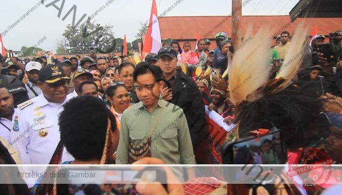 Kunjungi Wamena, Wapres Gibran Blusukan ke Pasar Potikelek dan Disambut Antusias Warga