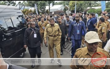 Gubernur John Tabo dan Wagub Ones Pahabol Hadiri Rakornas 2026 di Sentul