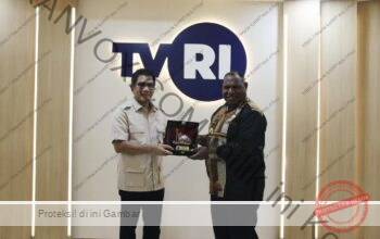 Audiensi di Jakarta, Bupati Jayawijaya Usulkan Reaktivasi Stasiun TVRI Wamena