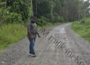 Legislator Kamilus Logo Temukan Dugaan Proyek Jalan Tak Tuntas di Kampung Umpakalo, Distrik Kerulu