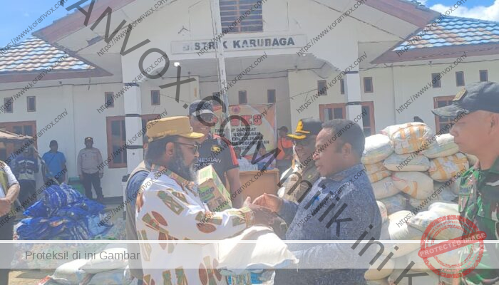 Pemprov Papua Pegunungan Salurkan Bantuan Tahap III untuk Korban Kebakaran di Tolikara